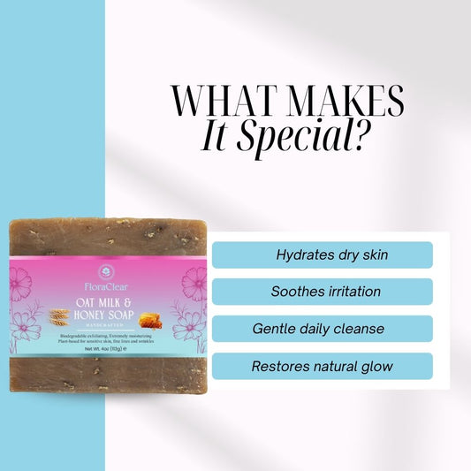 Oat Milk Honey Soap