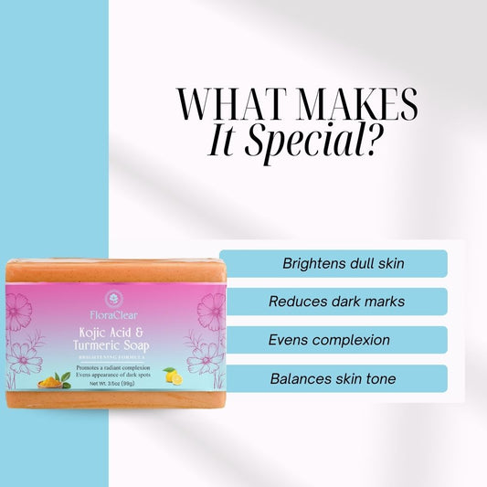 Kojic Acid & Turmeric Soap